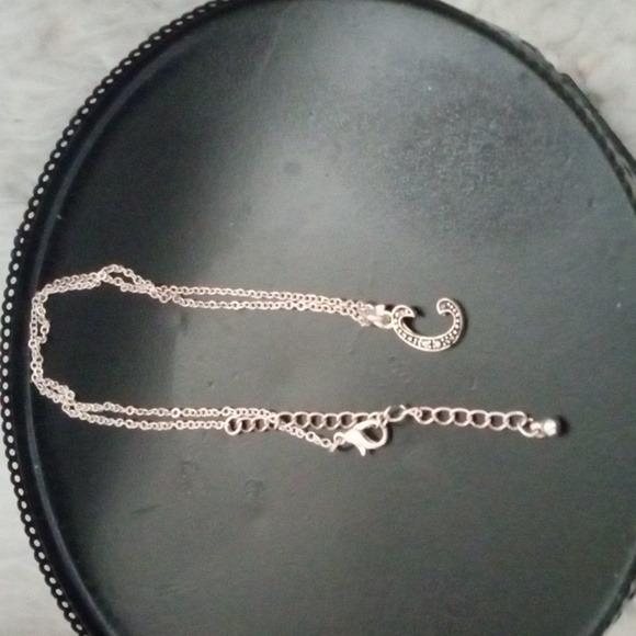 Initial C Pendant Necklace - Picture 2 of 4
